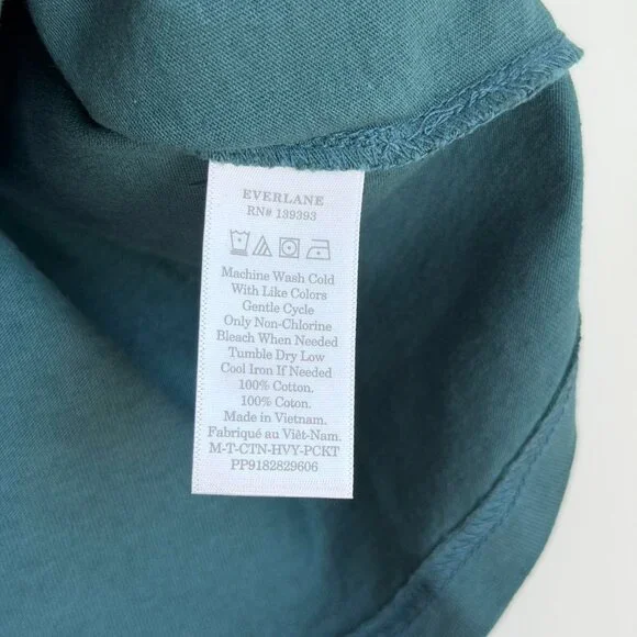 Everlane The Premium-Weight Pocket Tee, Size X-Small - Picture 3 of 4